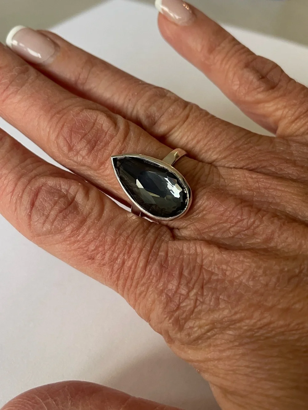 Ippolita Sterling Silver Hematite Rock Candy Ring - size 7 - Picture 3 of 10
